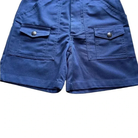 Navy Cargo Cotton Boys Shorts Uniform Boy Scouts Sz 8 # 1621 - Picture 3 of 9